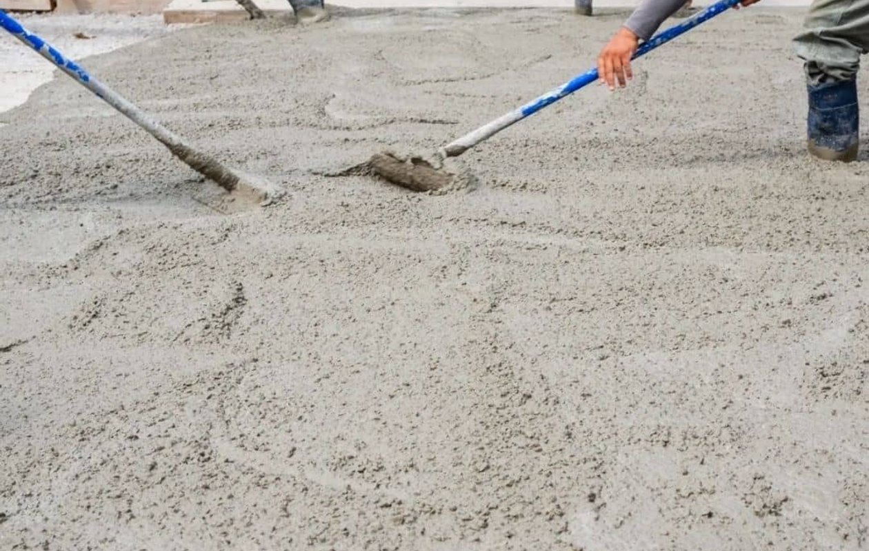 concrete finishing